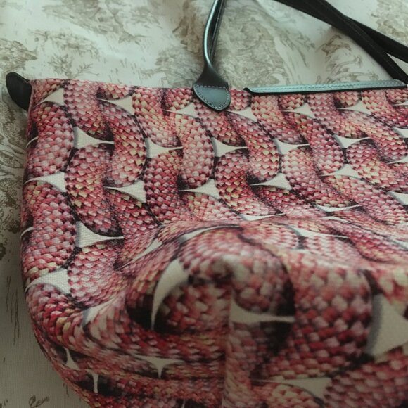 Longchamp Le Pliage - Large Canvas Tote - Limited Edition - Surf and The City - Picture 5 of 14